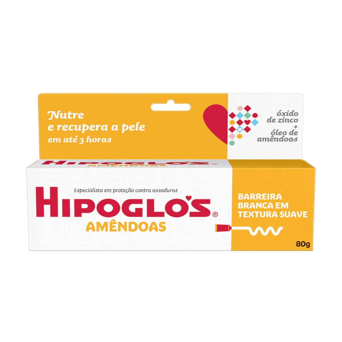 CREME P/ ASSADURAS HIPOGLOS 40GR AMENDOAS