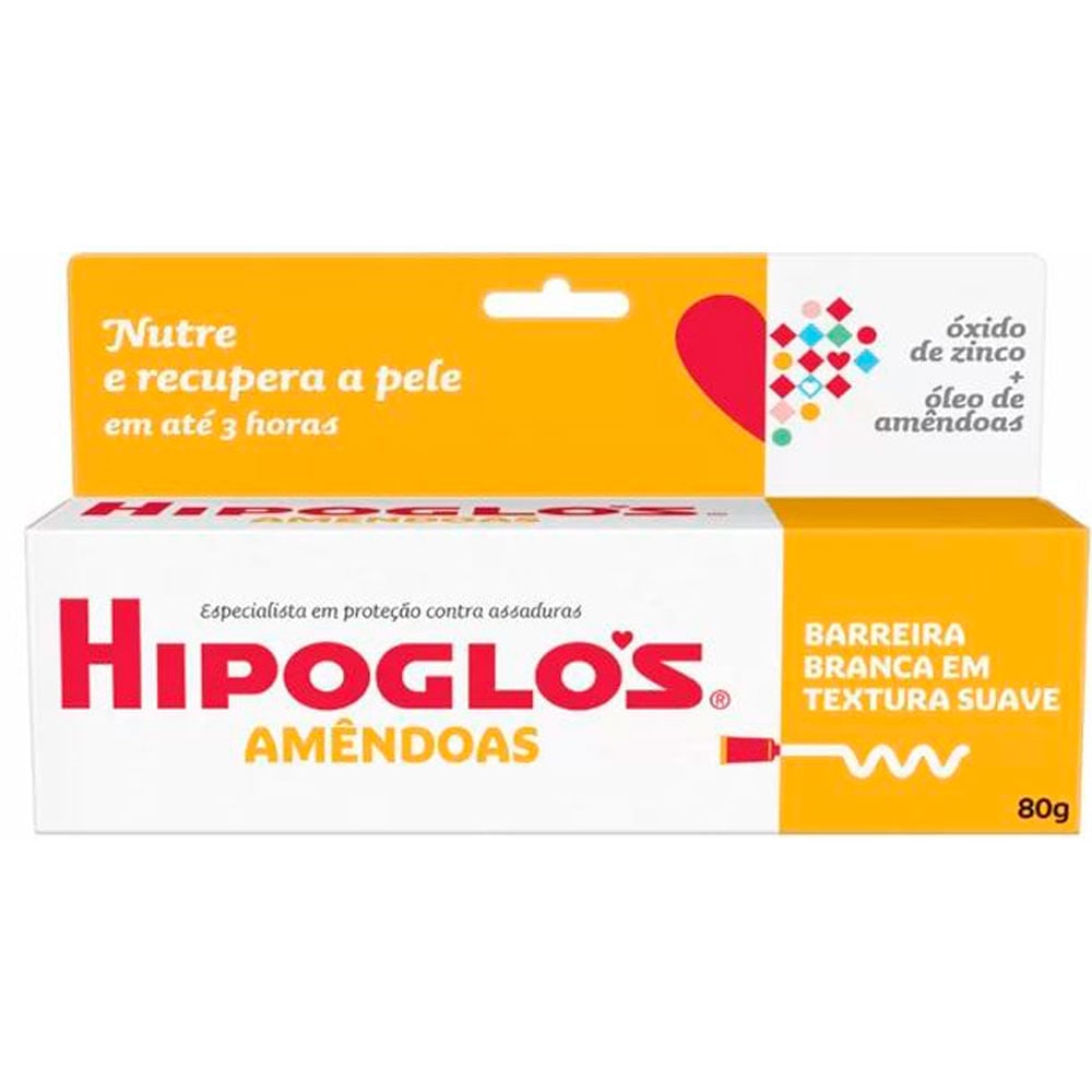 CREME P/ ASSADURAS HIPOGLOS 80GR AMENDOAS