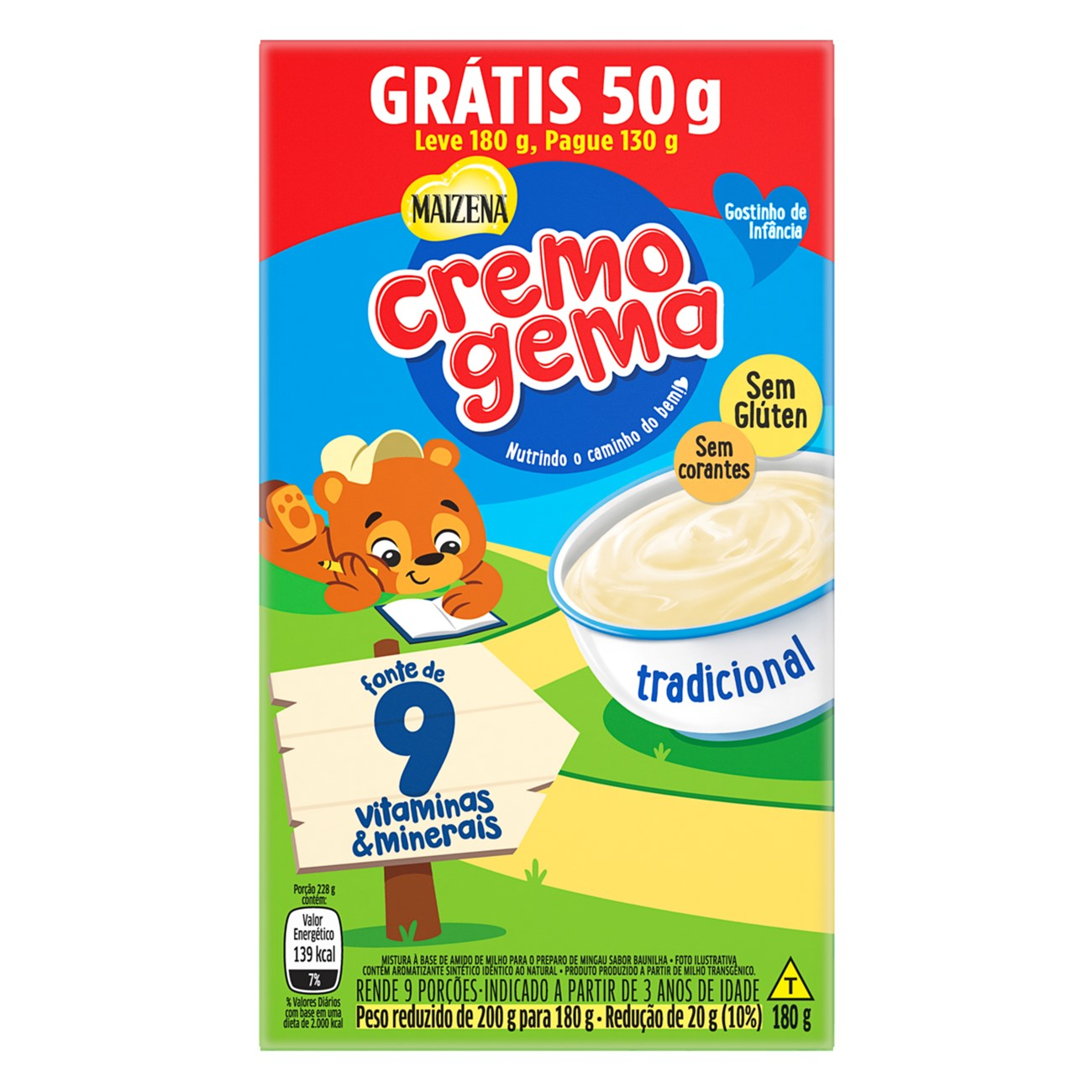 CREMOGEMA LV180 PG130G TRADICIONAL