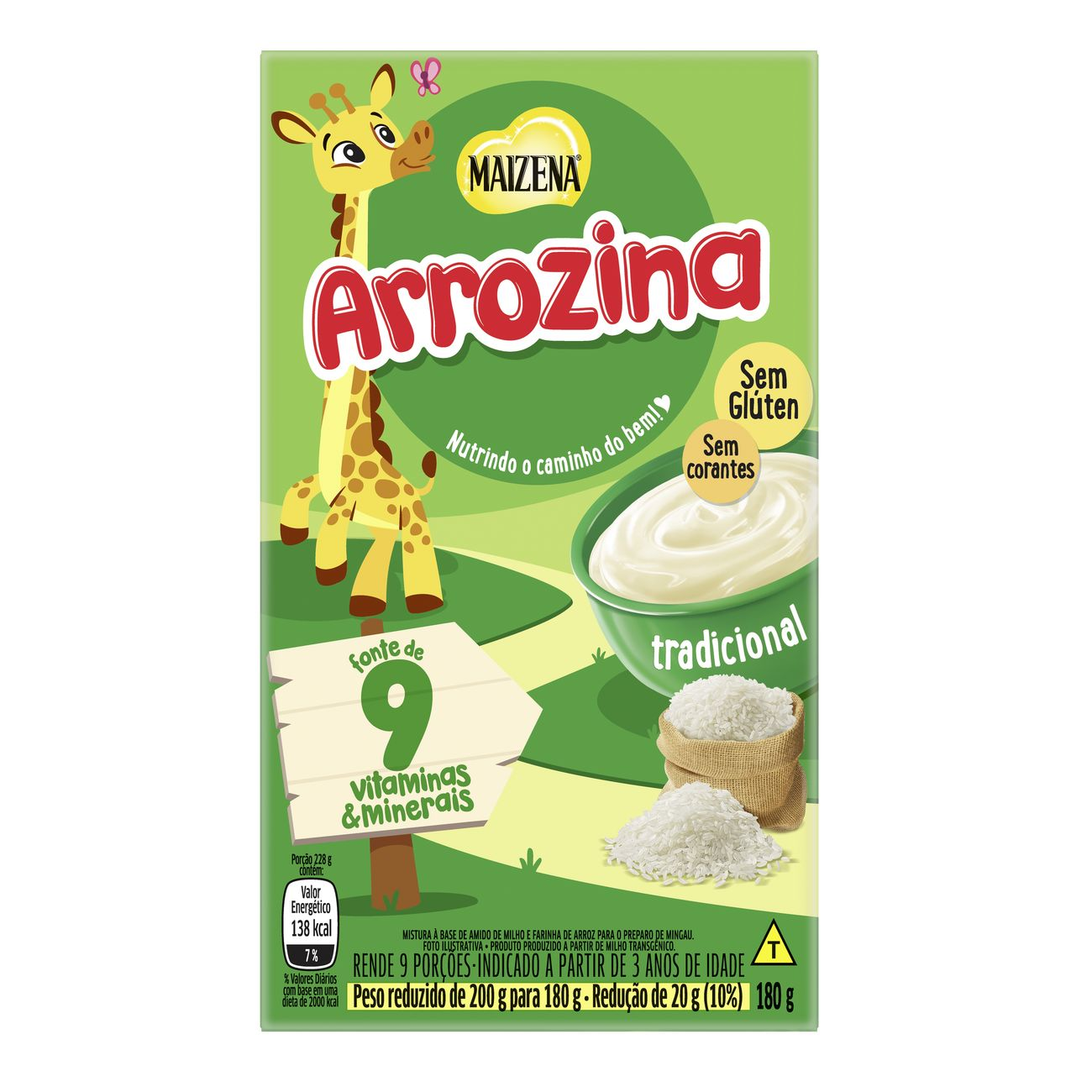 ARROZINA MAIZENA 180G TRADICIONAL