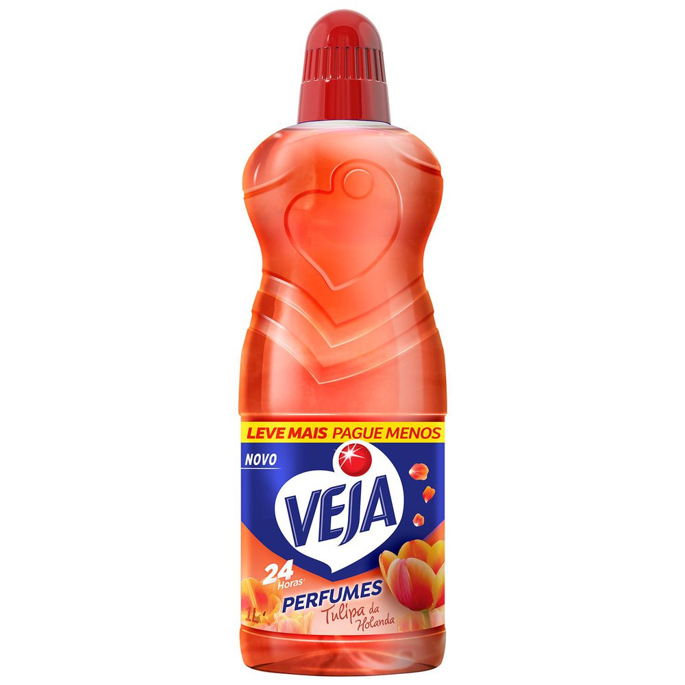 LIMPADOR VEJA PERFUMES 1000ML TULIPA DA HOLANDA