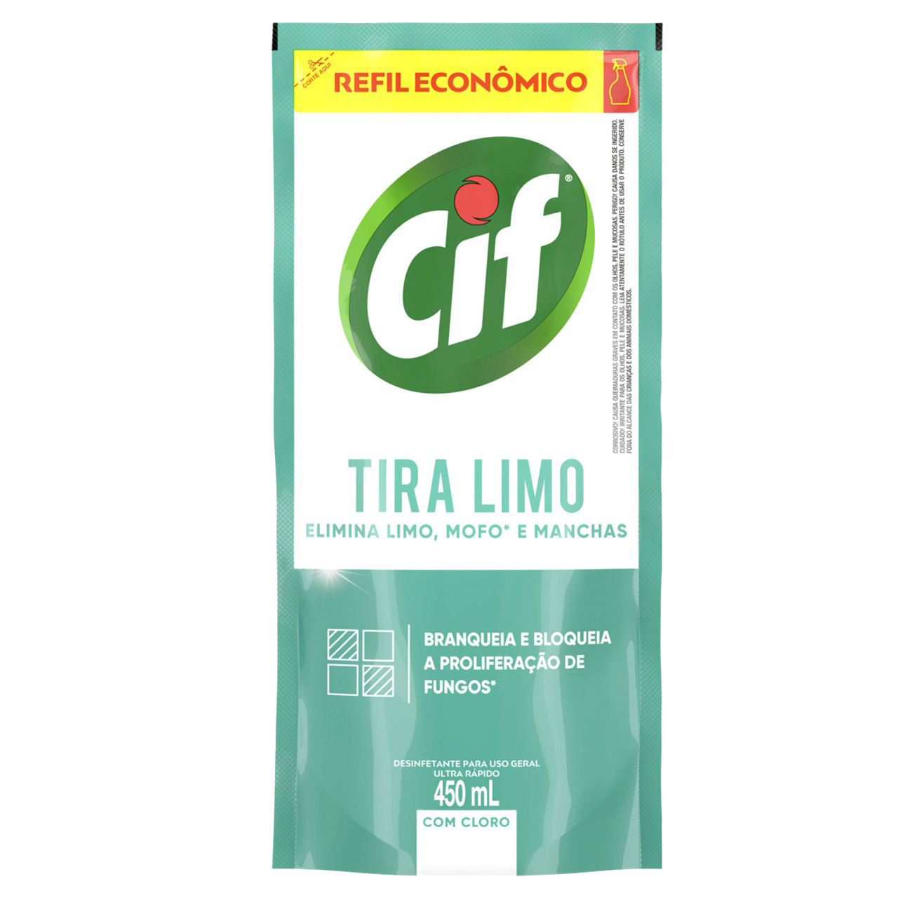 LIMPADOR CIF ULT RAP T.LIMO CL DOPACK 450 ML