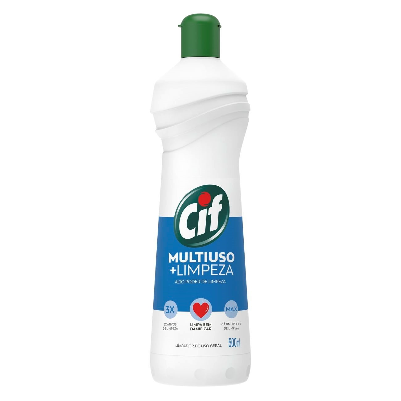 LIMPADOR CIF M. USO 500ML + LIMPEZA