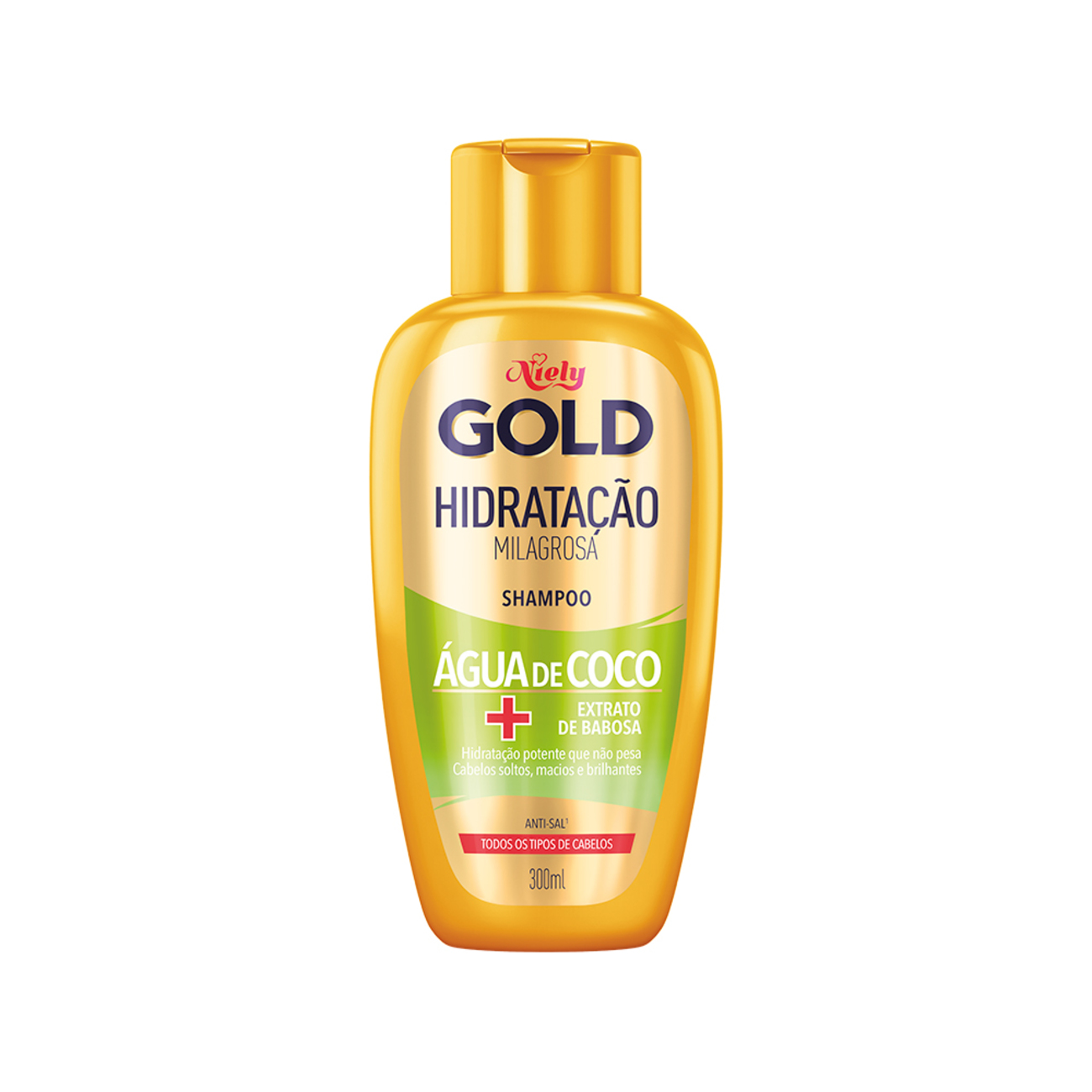 SHAMPOO NIELY GOLD 275ML HIID. MILAGROSA AG. COCO