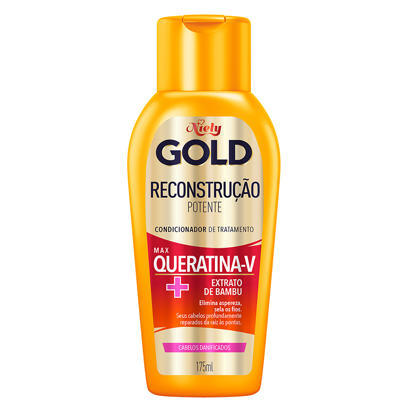 CONDICIONADOR NIELY GOLD 175ML RECONSTRUCAO POTENTE QUERATINA