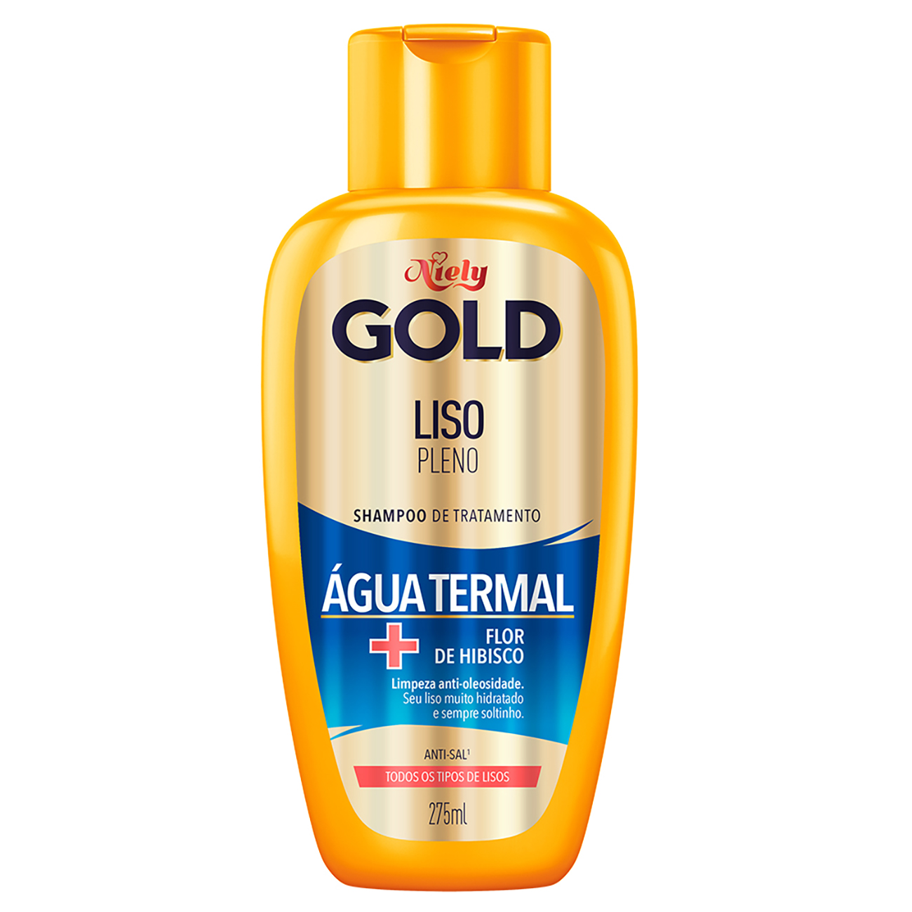 SHAMPOO NIELY GOLD 275ML LISO PLENO
