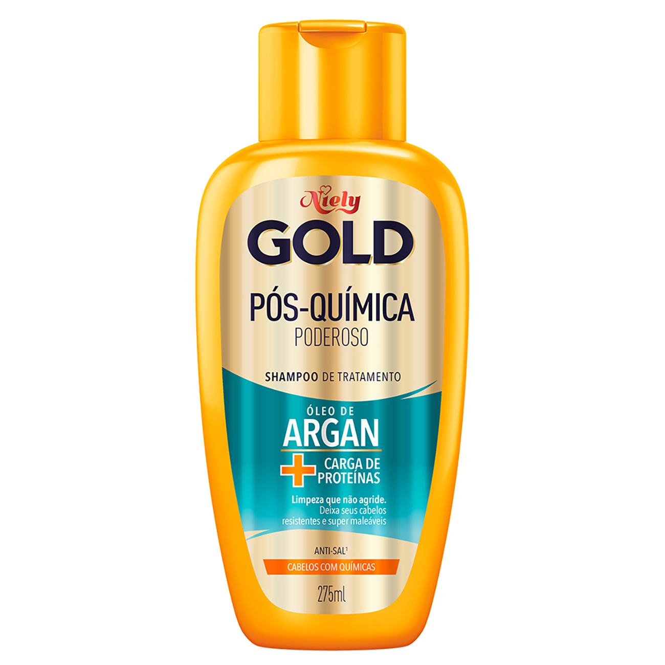SHAMPOO NIELY GOLD 275ML POS QUIMICA PODEROSO