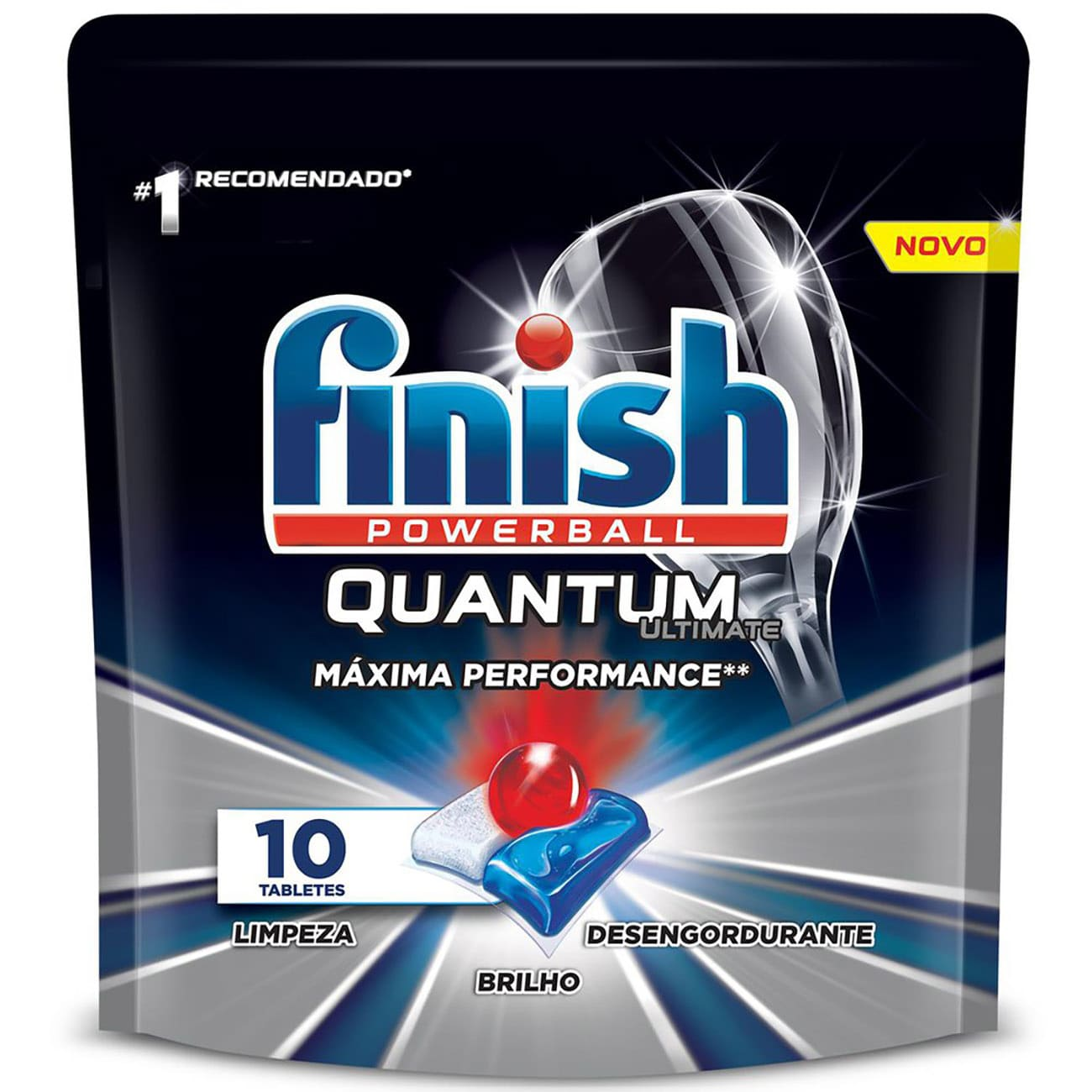 DETERGENTE TABLETE FINISH QUANTUM 125G MAXIMA PERFORMANCE