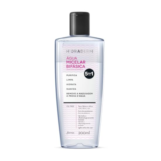 AGUA MICELAR HIDRADERM 200ML BIFASICA