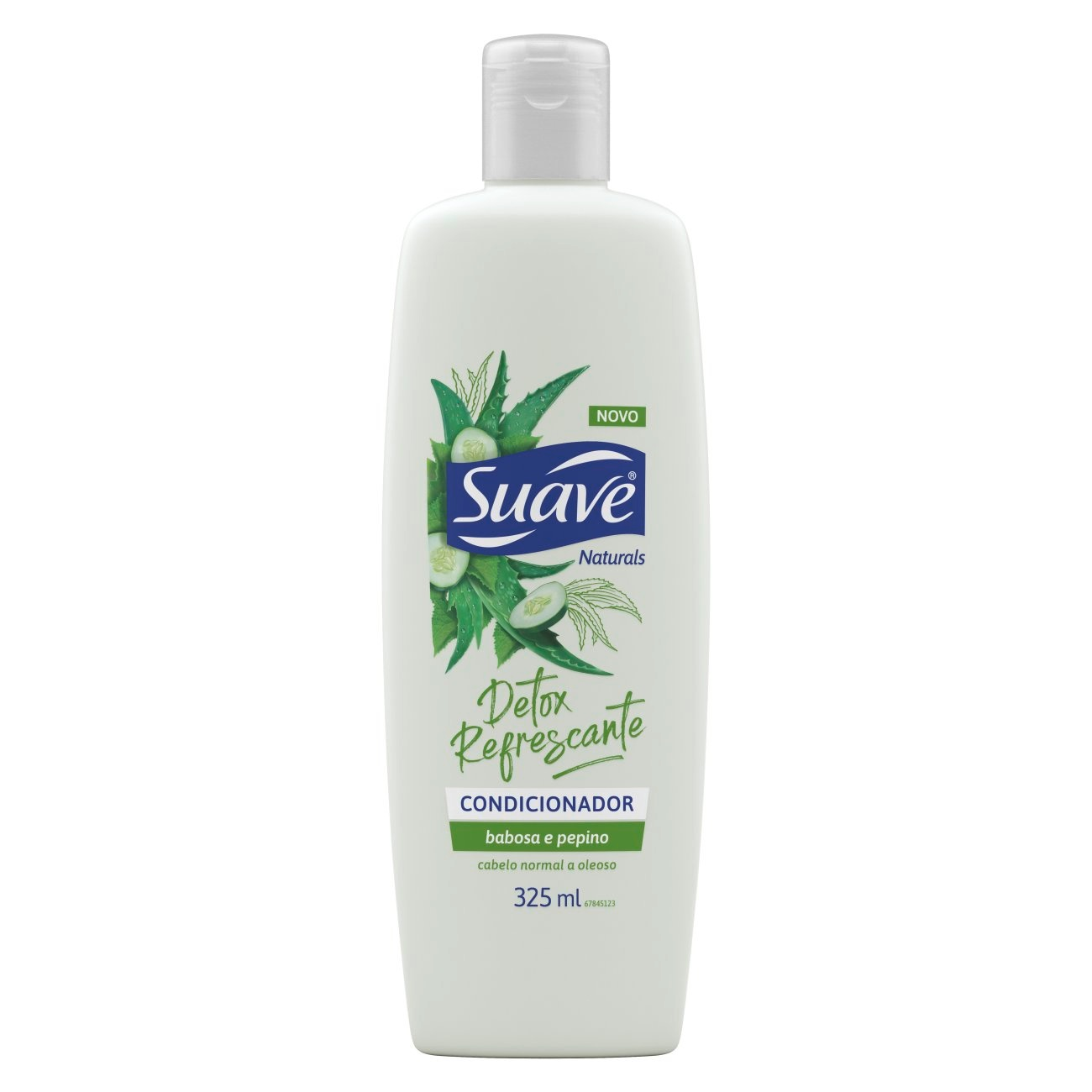 CONDICIONADOR SUAVE 325ML DETOX/BABOSA E PEPINO