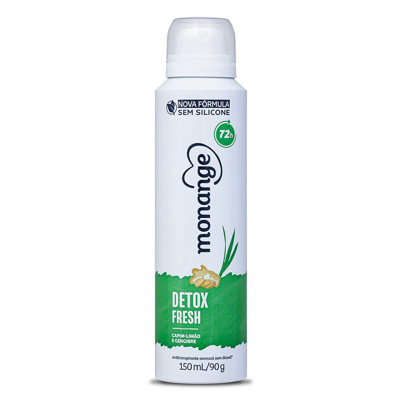 DESODORANTE AEROSSOL MONANGE 72H 150ML ANTI DETOX