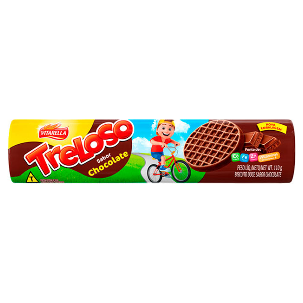 BISCOITO VITA AMANTEIG TRELOSO 110G CHOCOLATE