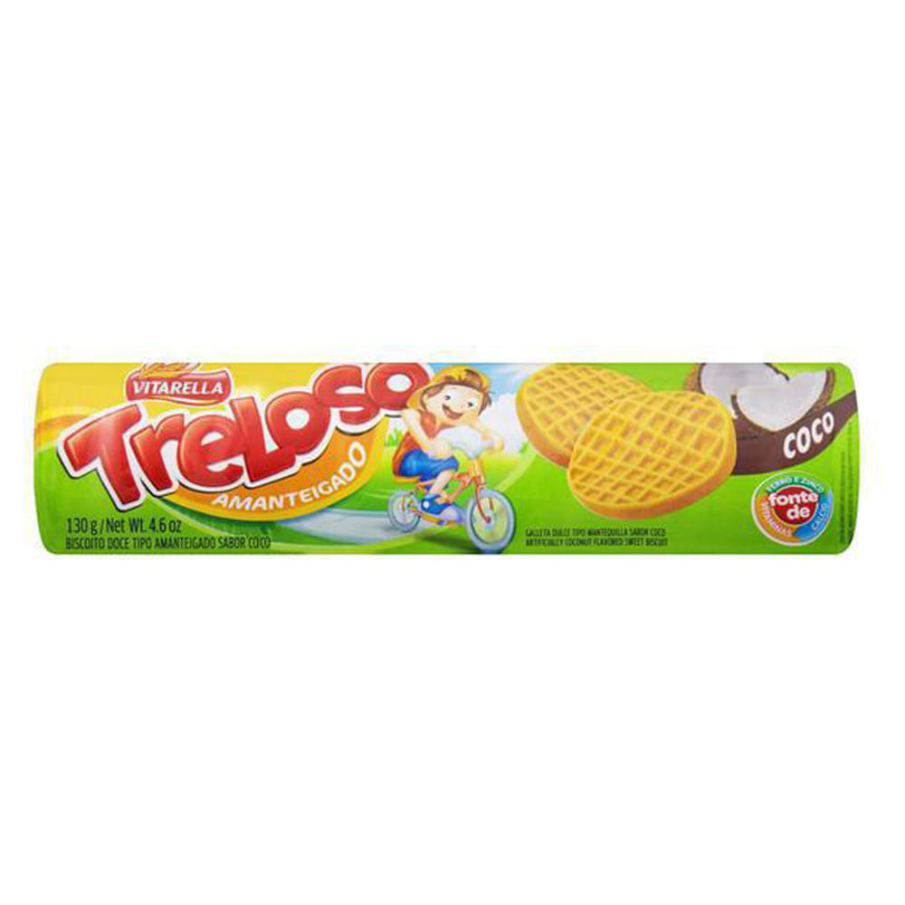 BISCOITO VITA AMANTEIG TRELOSO 110G COCO