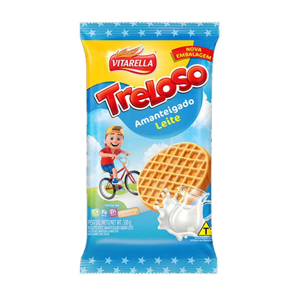 BISCOITO VITA AMANTEIG TRELOSO 330G LEITE