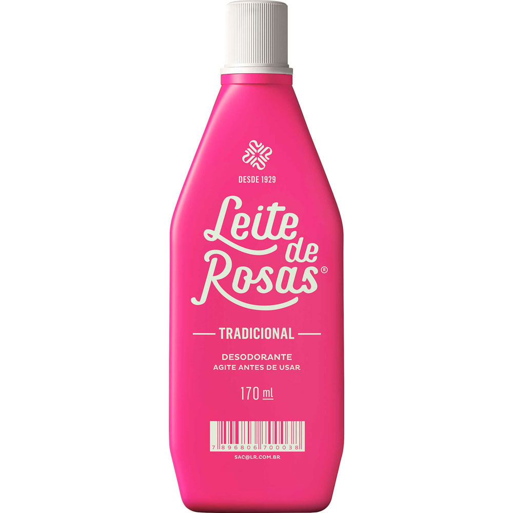 DESODORANTE LEITE DE ROSAS GR 170ML