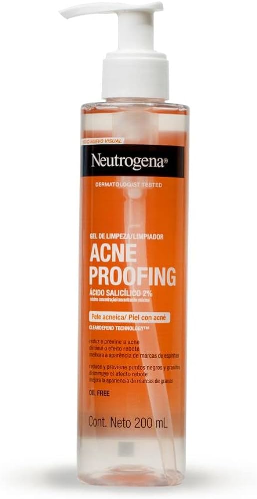 NEUTROGENA GEL PROOFING 200ML ANTE ACTNE CLEANSER