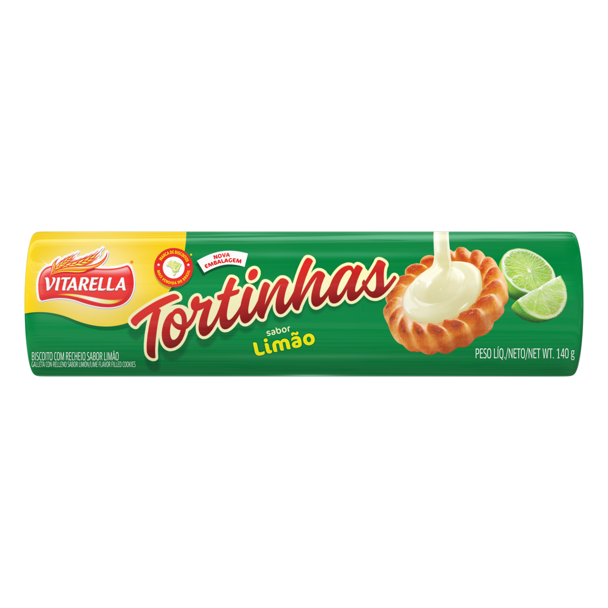 BISCOITO RICHESTER TORTINHA 140G AMORI LIMAO