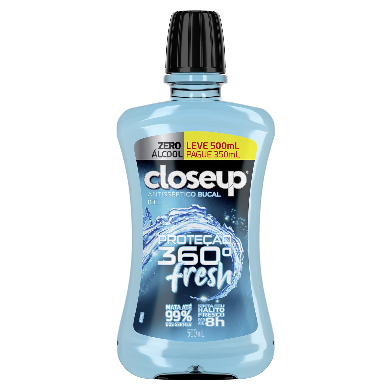 ENXAGUANTE BUCALCLOSE-UP L500 P350 ML ICE S/ ALCOOL