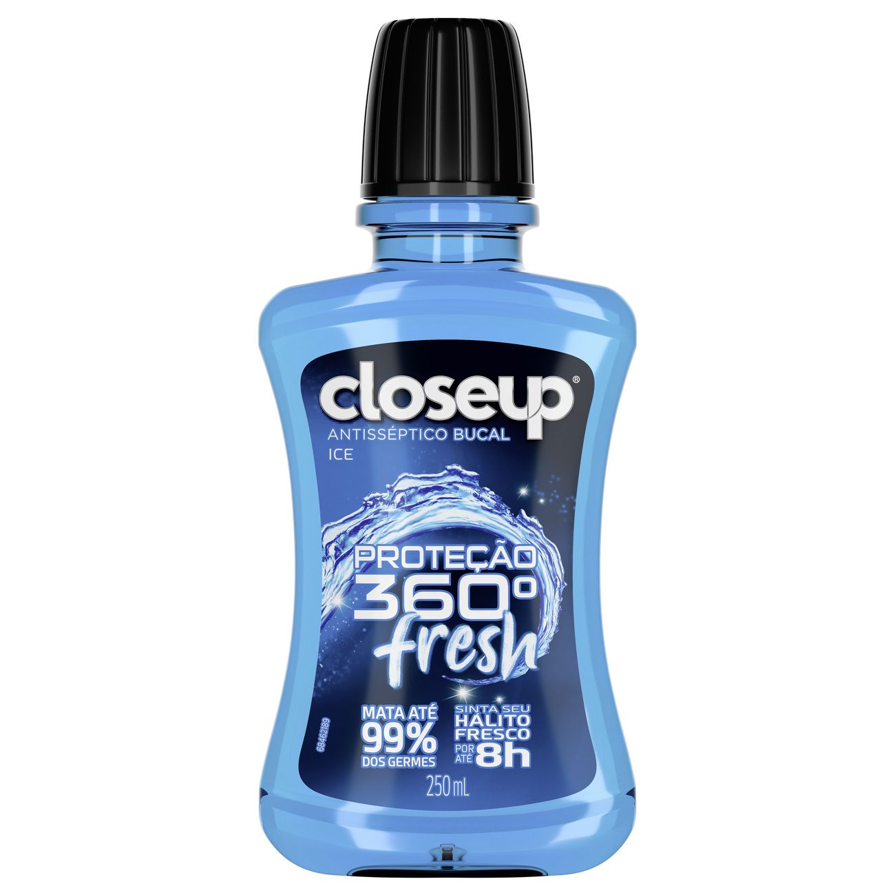 ENXAGUANTE BUCAL CLOSE-UP 250 ML ICE C/ ALCOOL