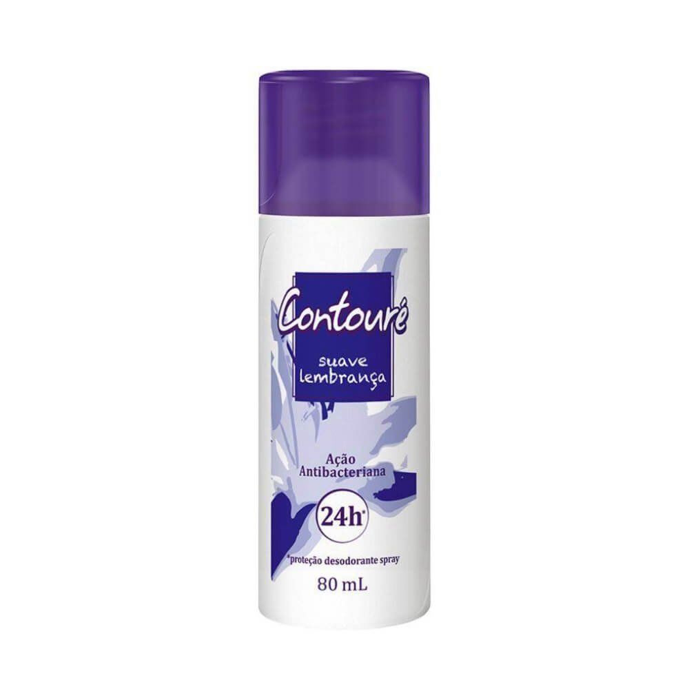 DESODORANTE SPRAY CONTOURE 80ML LAVANDA LEMBRA
