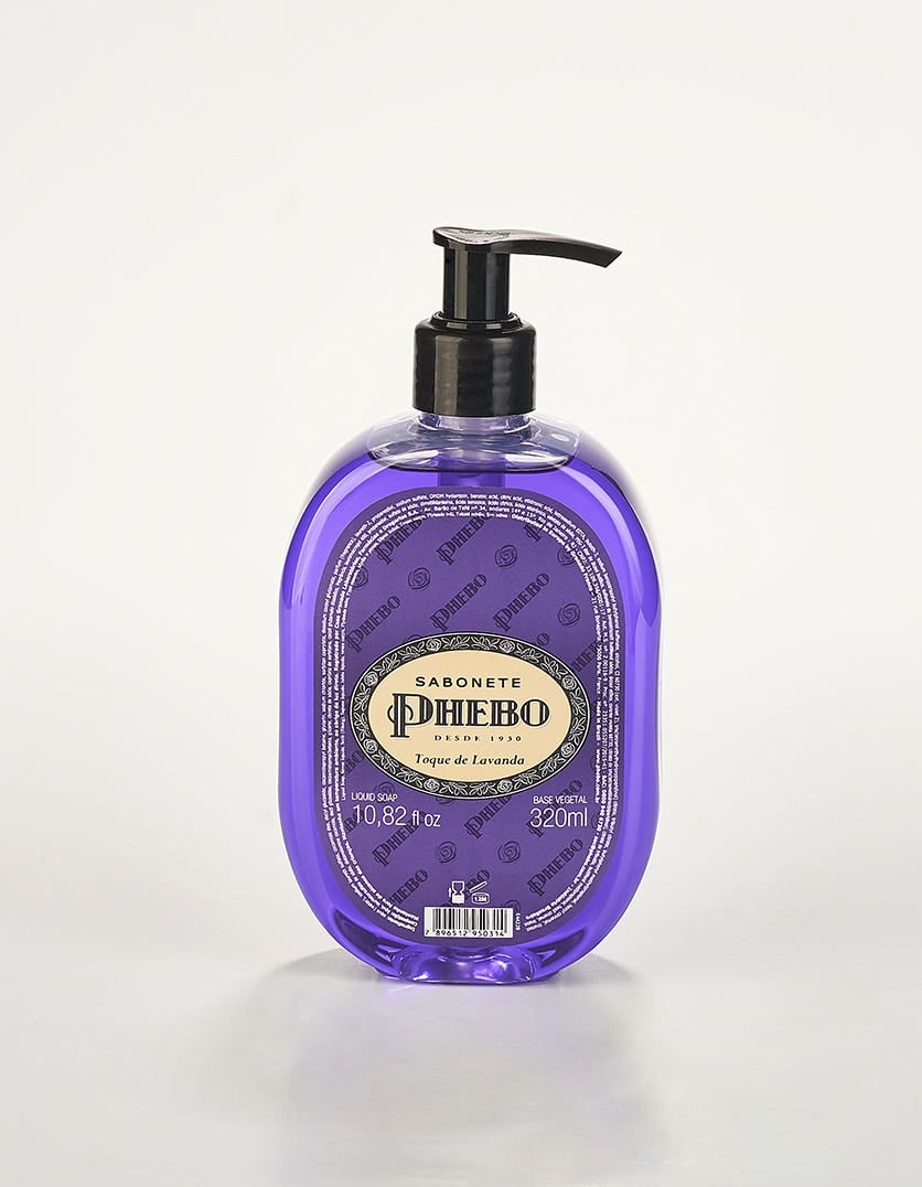 SABONETE LIQUIDO PHEBO 320ML TOQUE LAVANDA