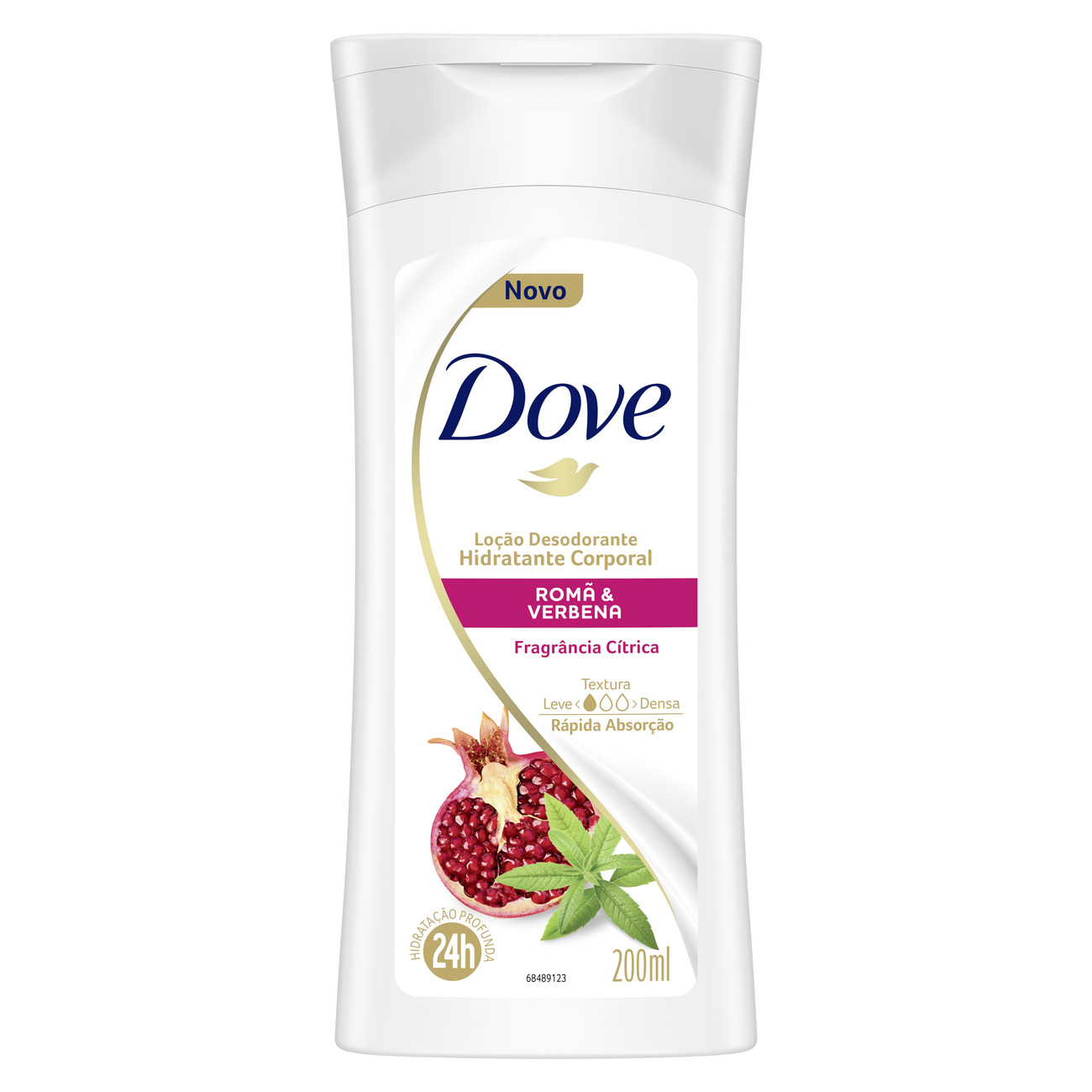 LOCAO DOVE DEO HD 200ML NUTRI. HIDRATACAO ROMA