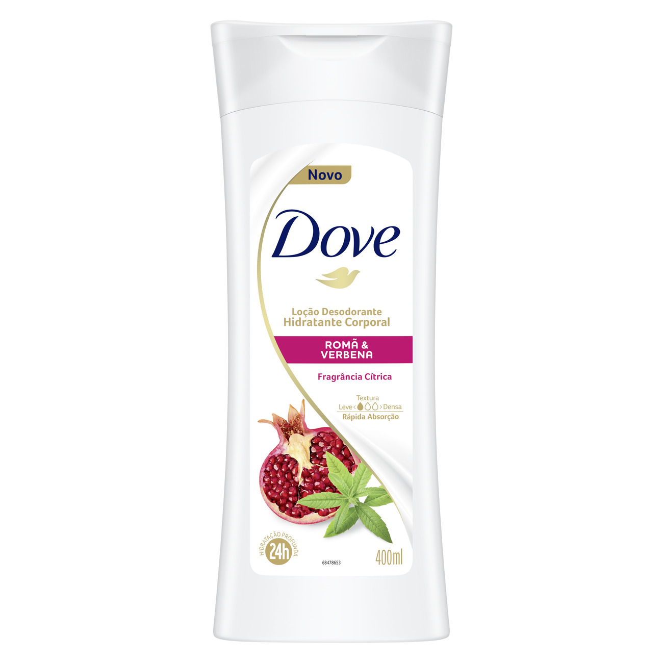 LOCAO DOVE DEO HD 400ML ROMA