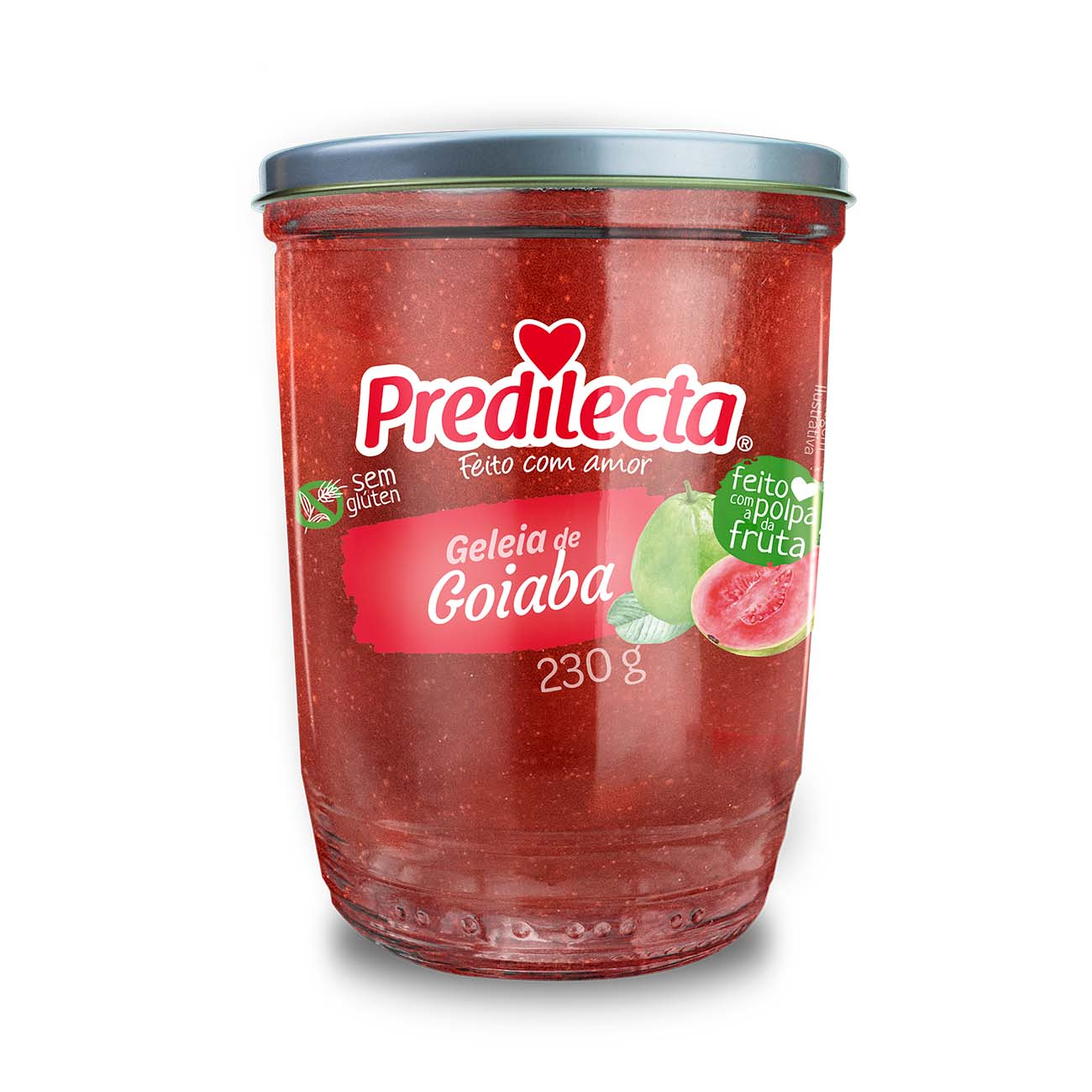 GELEIA PREDILECTA VIDRO 230 GR GOIABA