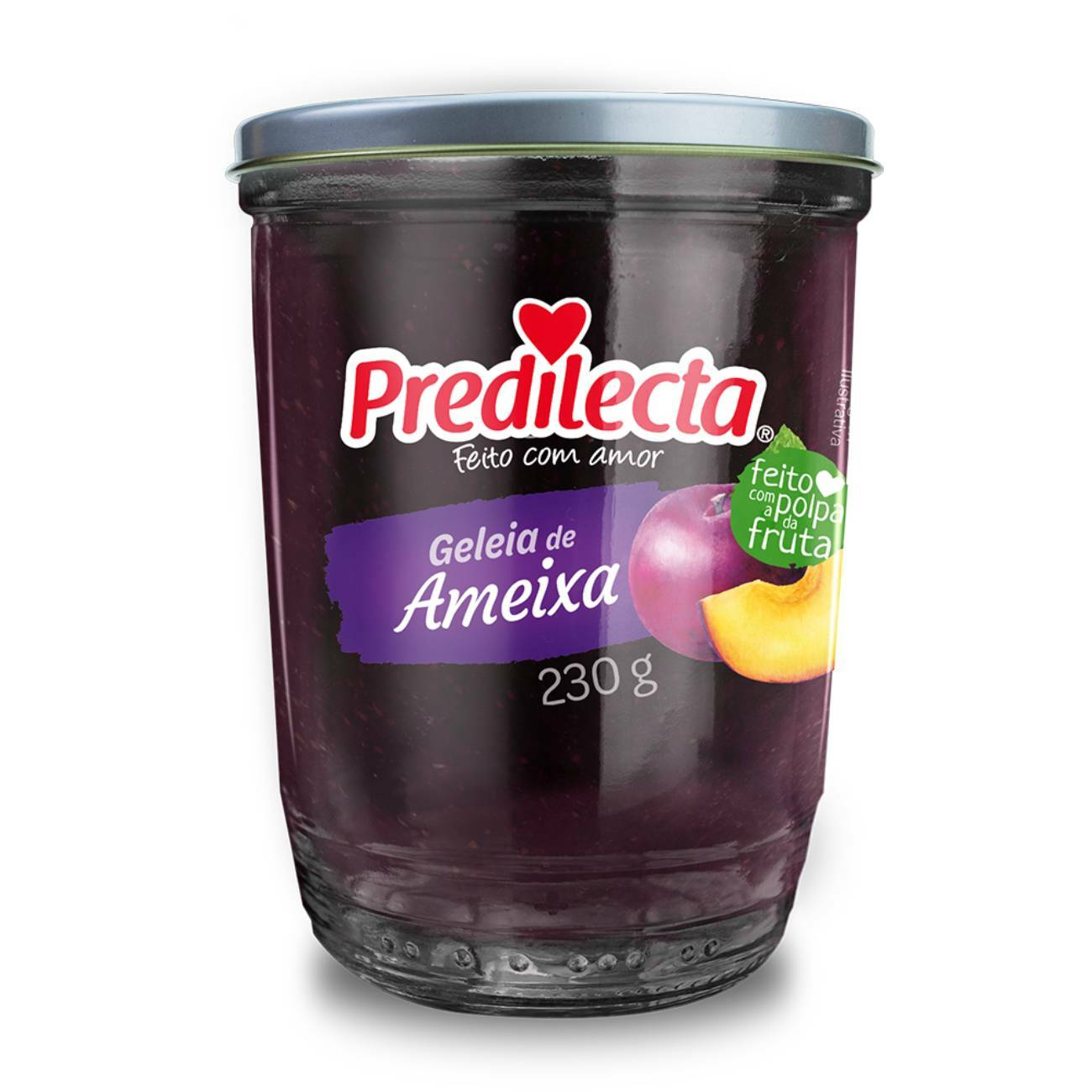 GELEIA PREDILECTA VIDRO 230 GR AMEIXA