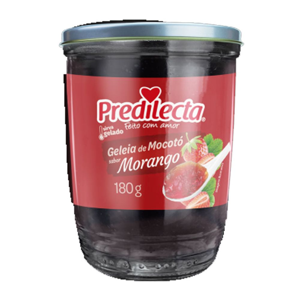 GELEIA PREDILECTA MOCOTO 180G MORANGO