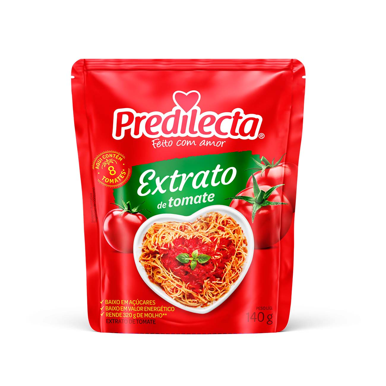 EXTRATO DE TOMATE PREDILECTA SC 140G