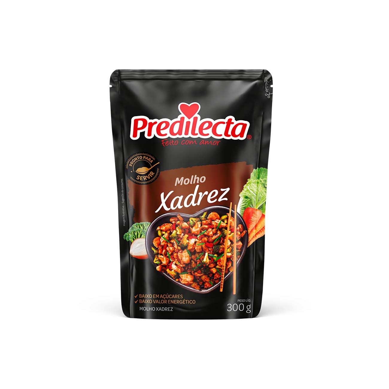 MOLHO XADREZ PREDILECTA SC 300G