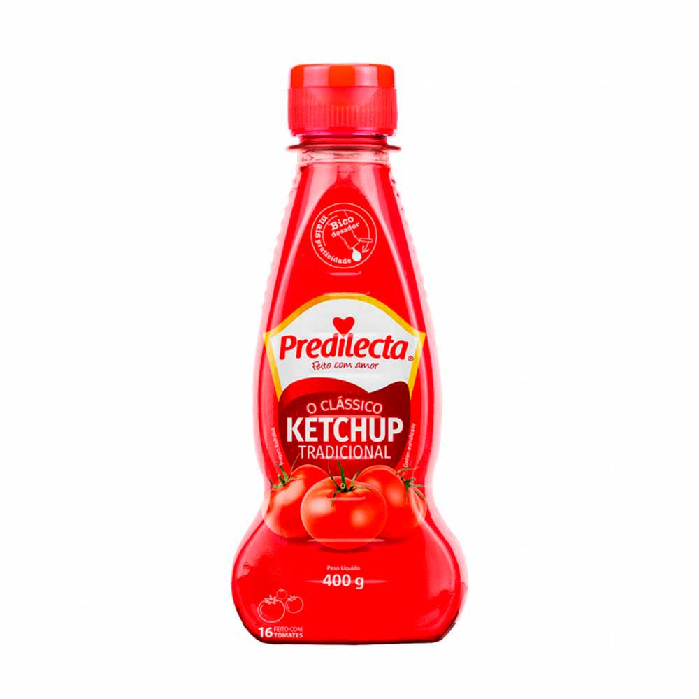 CATCHUP PREDILECTA BISNAGA 400G TRADICIONAL