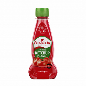 CATCHUP PREDILECTA BISNAGA 400G PICANTE