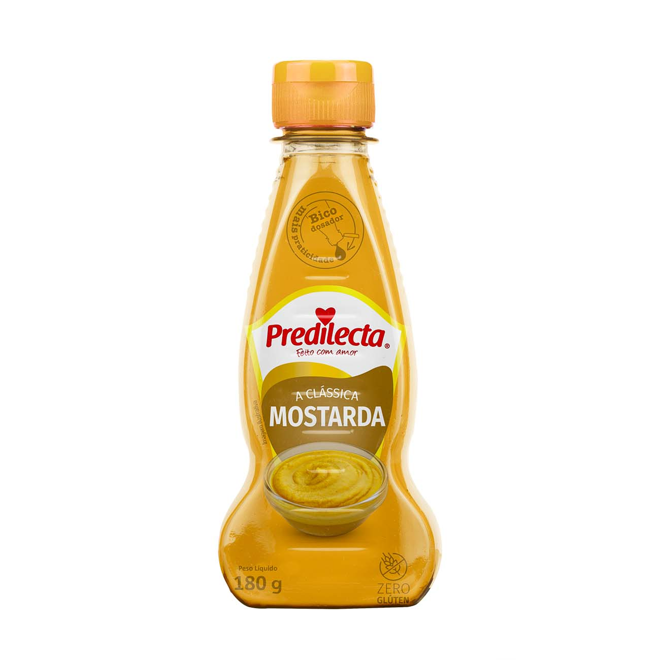 MOSTARDA PREDILECTA BISNAGA 180G PREPARADA