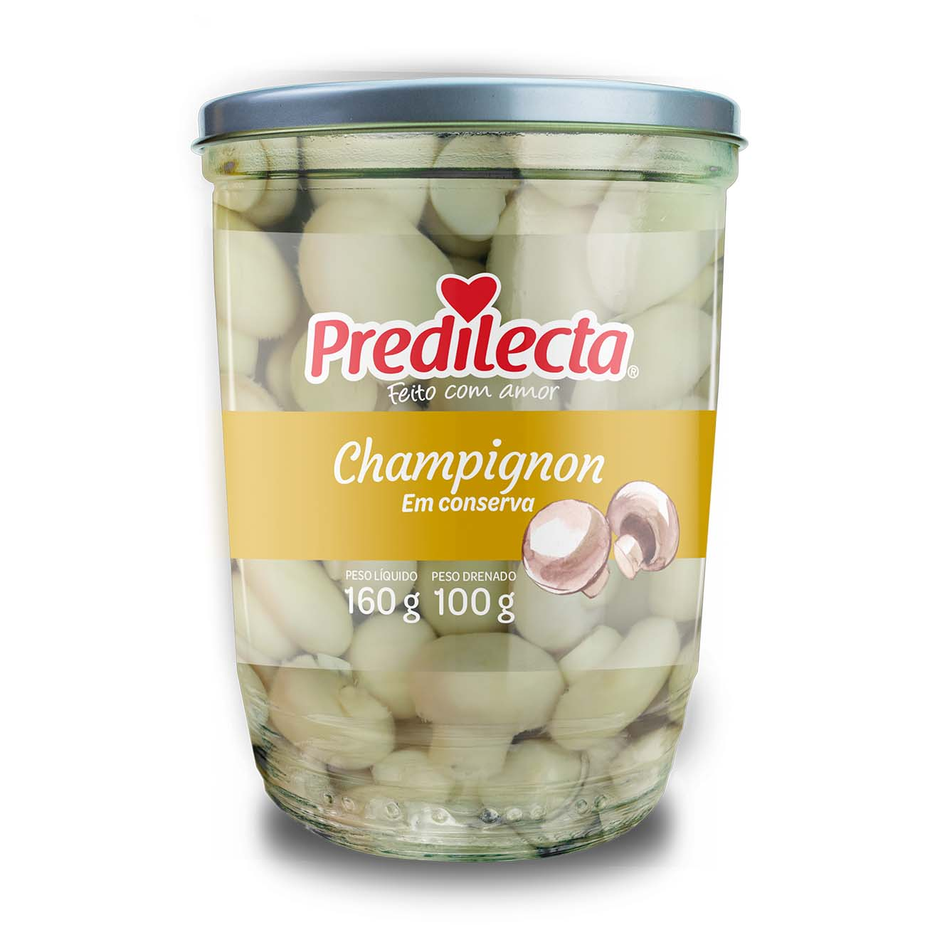 COGUMELO PREDILECTA VD 100G CHAMPIGNON DRENADO
