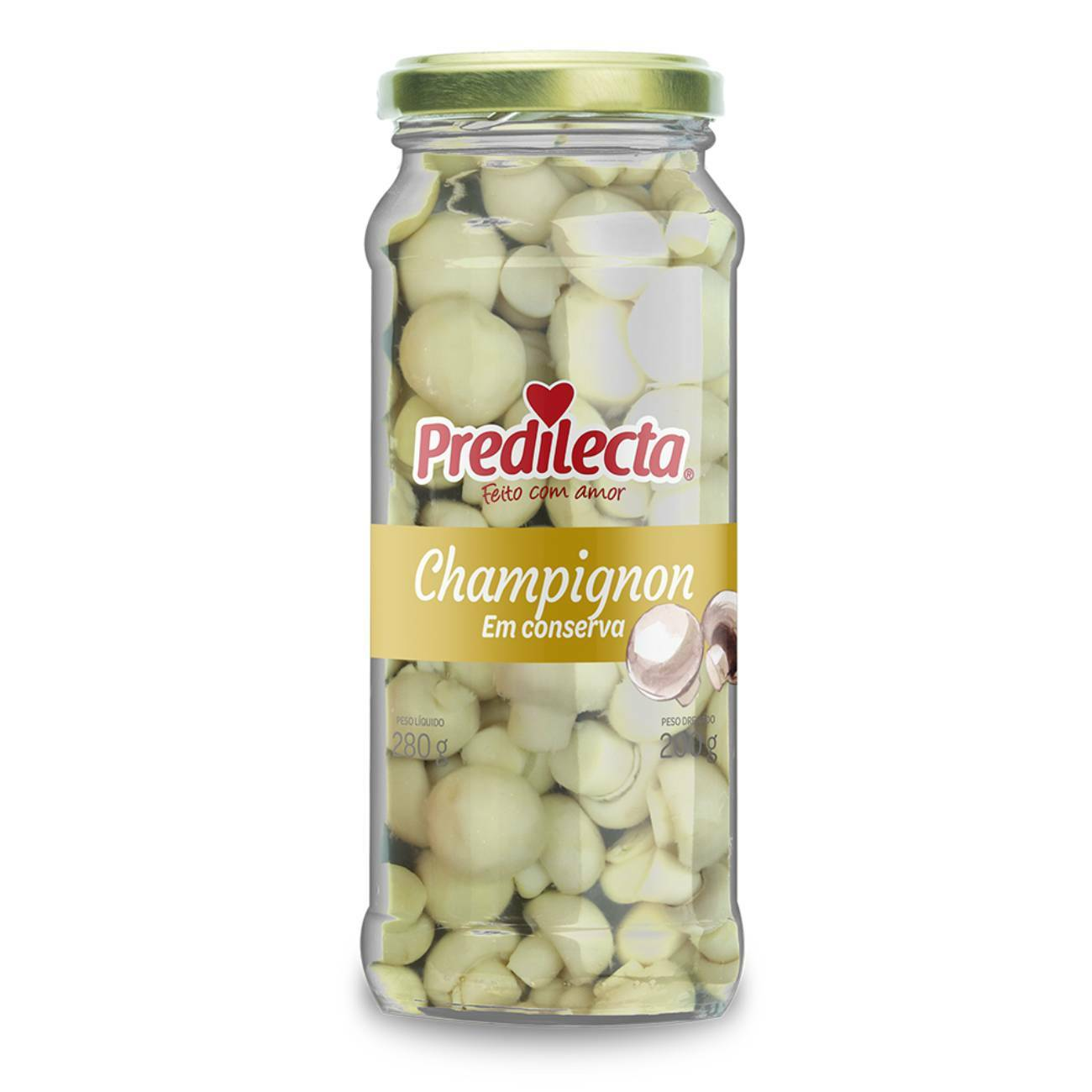 COGUMELO PREDILECTA VD 200G DRENADO