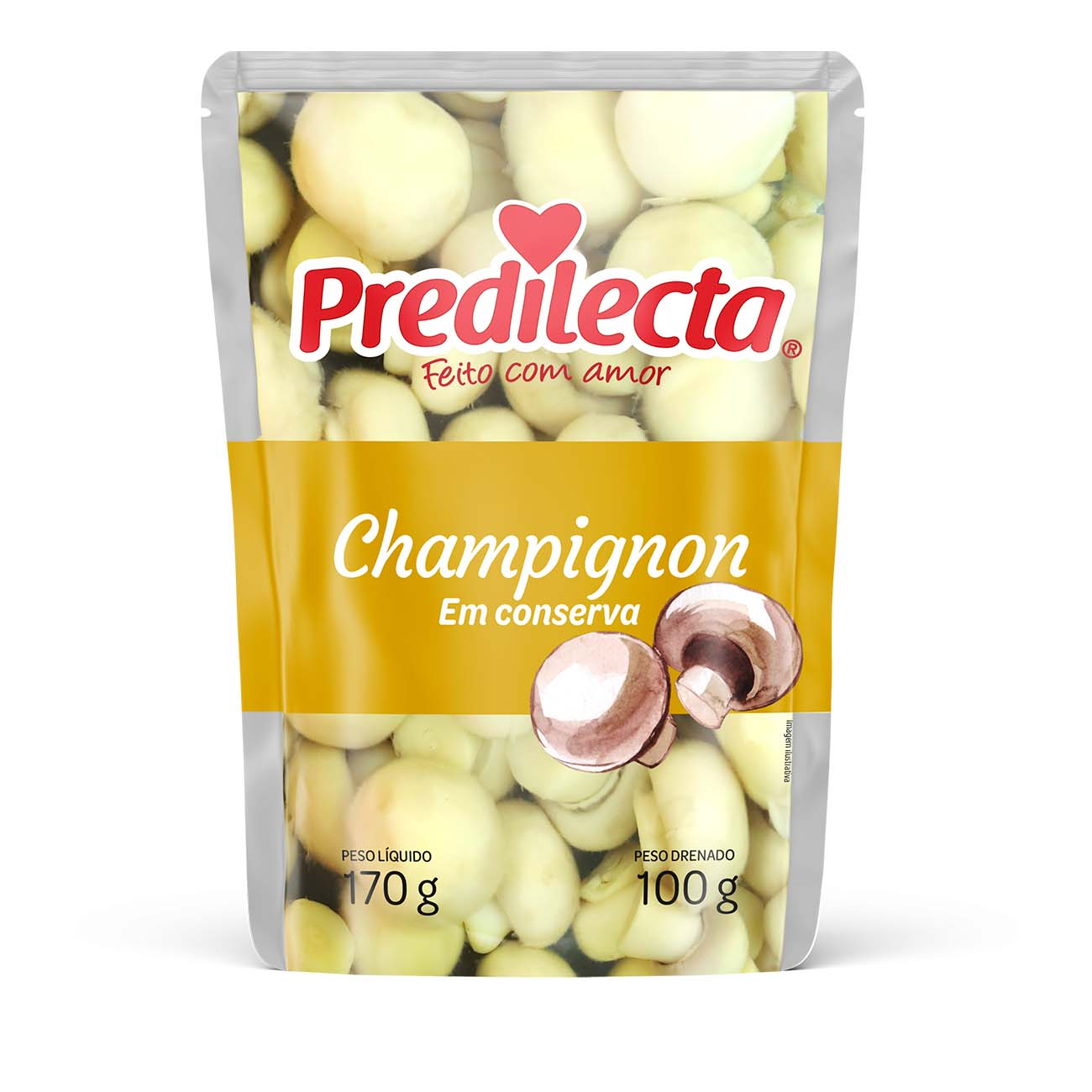 COGUMELO PREDILECTA SC 100G CHAMPIGNON