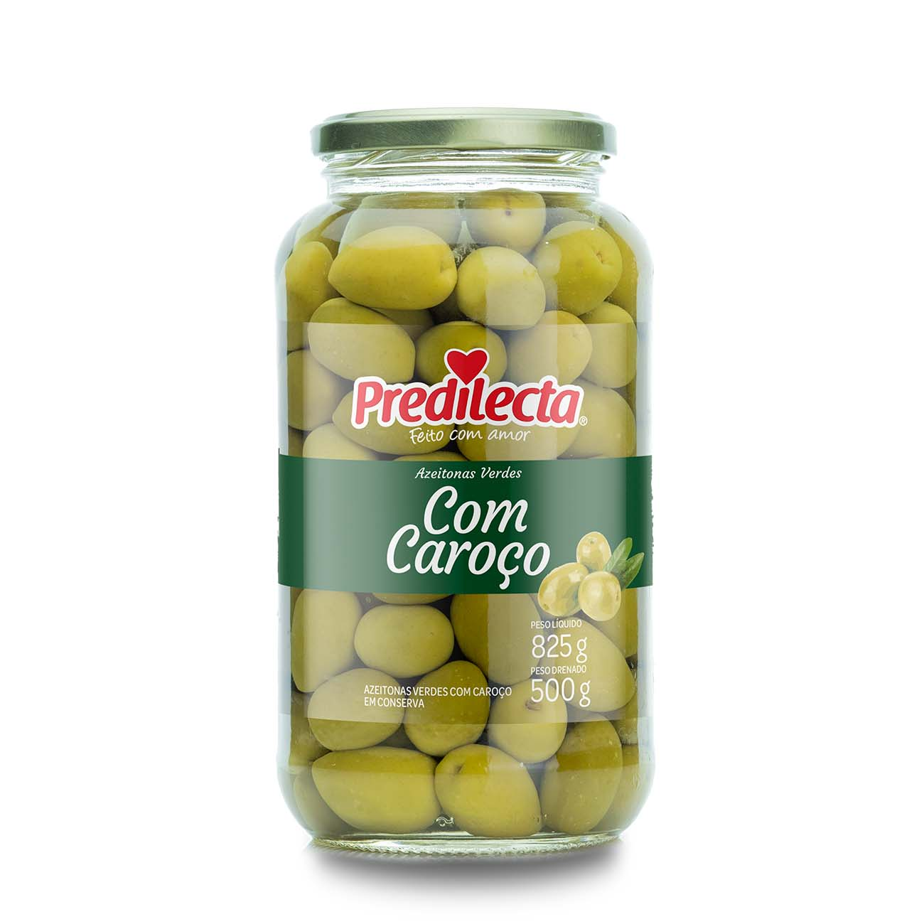 AZEITONA VERDE PREDILECTA VD 500G