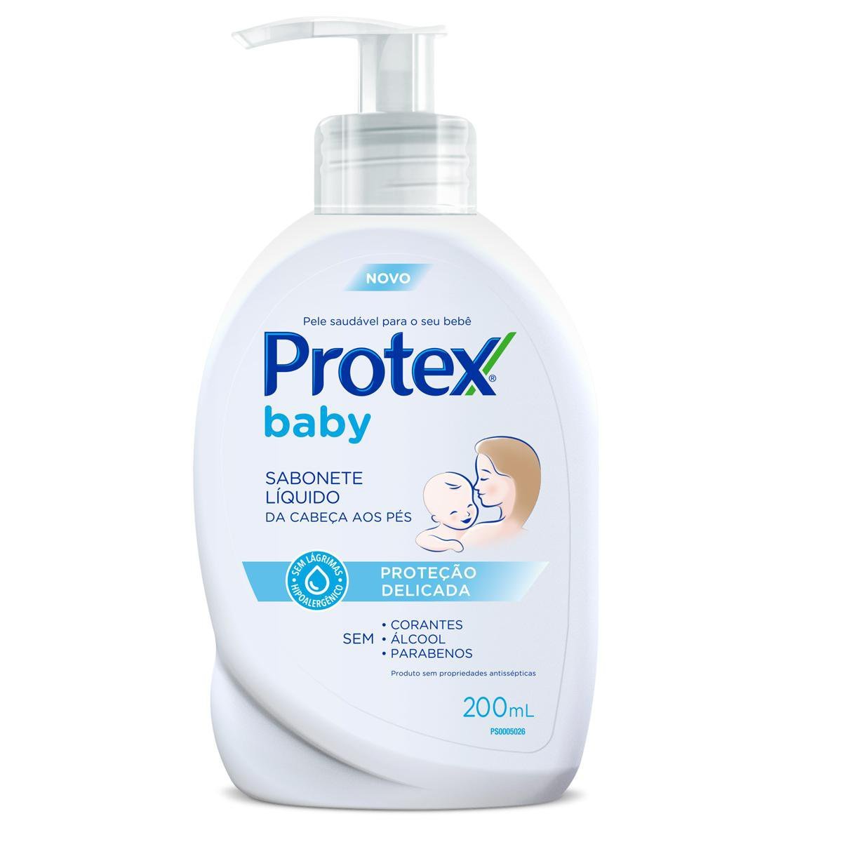 SABONETE LIQUIDO PROTEX BABY 200ML PROTECAO DELICADA