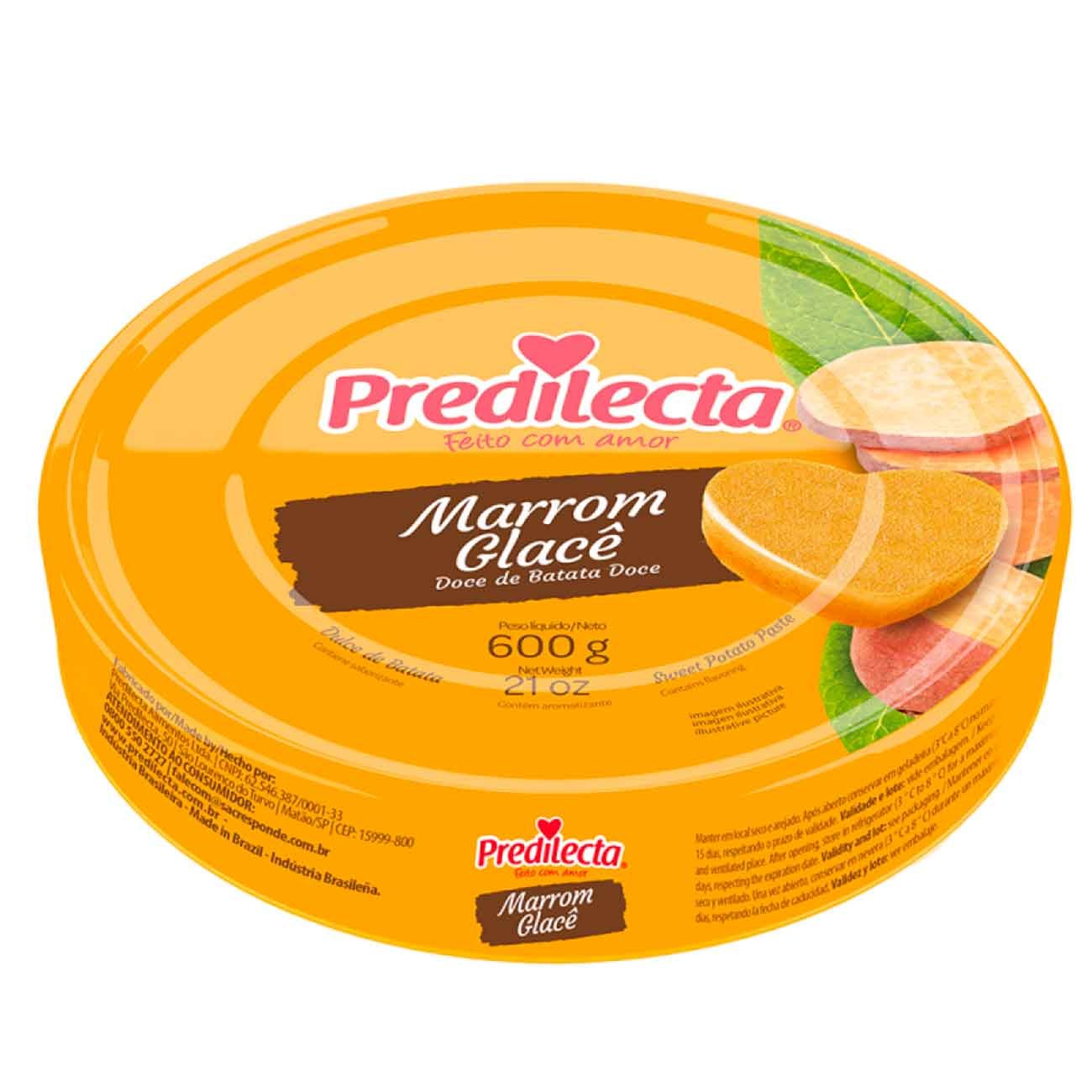 MARROM GLACE PREDILECTA LATA 600G