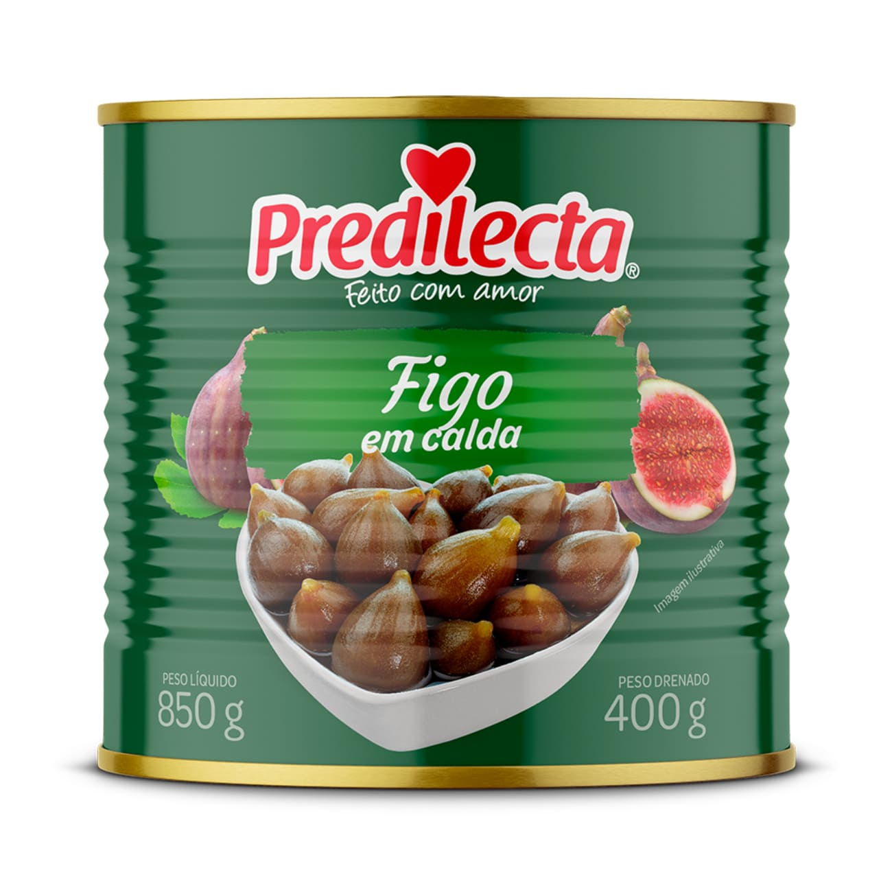 FIGO EM CALDA PREDILECTA LATA 400G