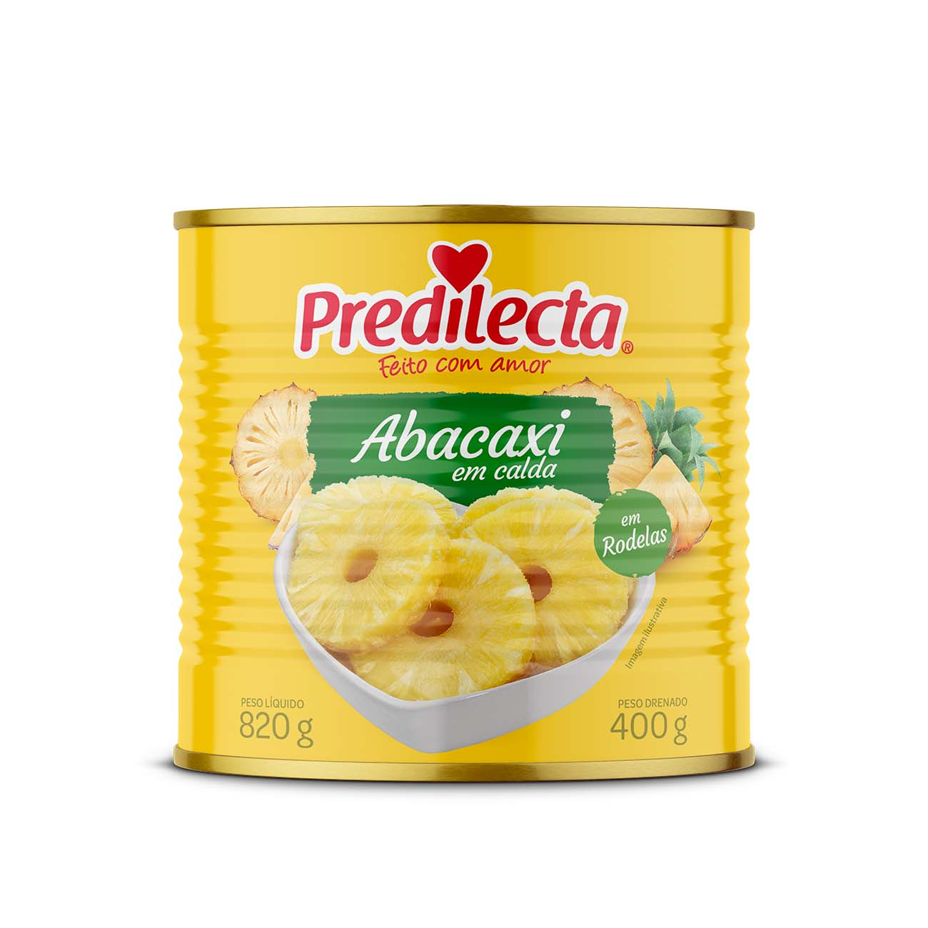 ABACAXI EM CALDA PREDILECTA LT 400G