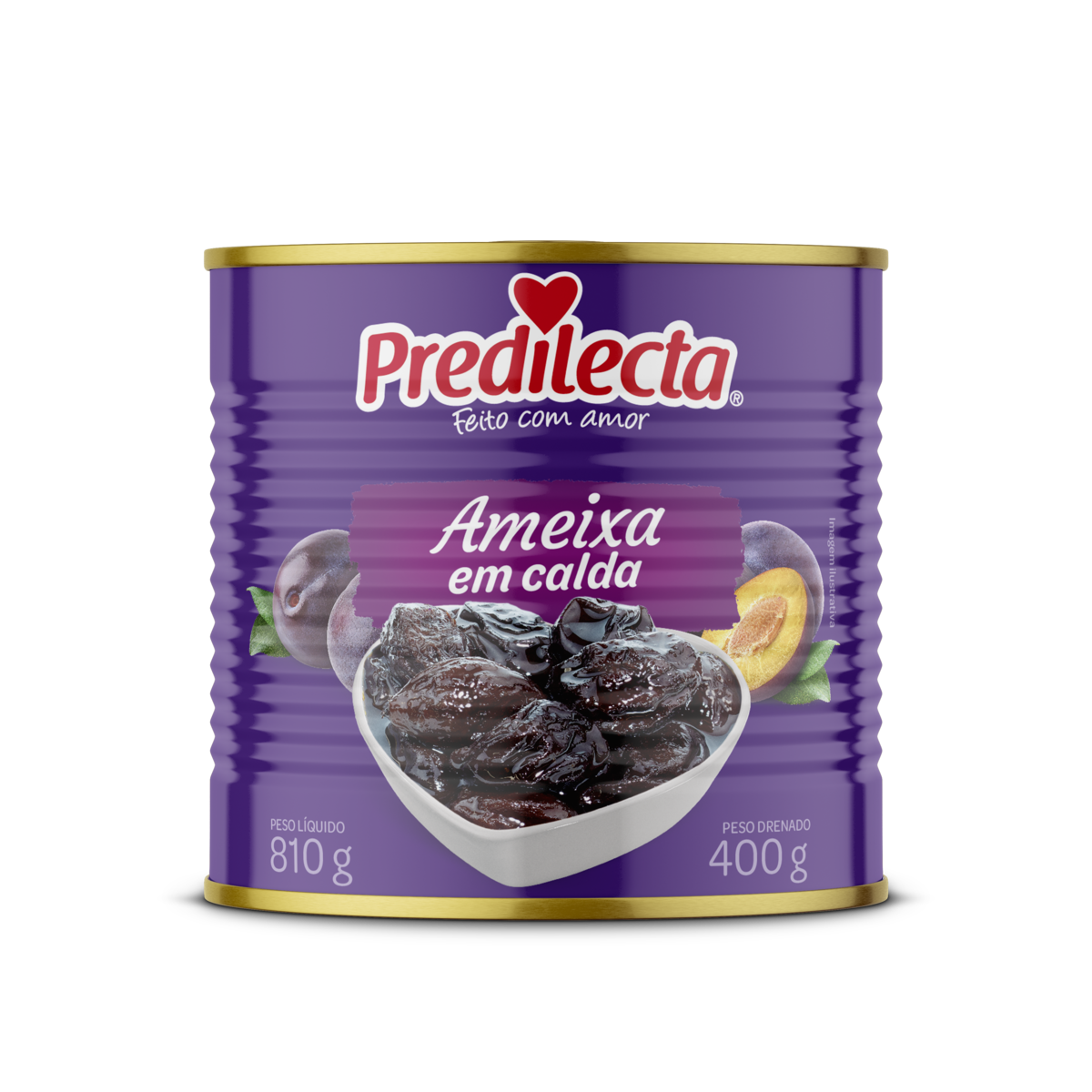 AMEIXA EM CALDA PREDILECTA LT 400G