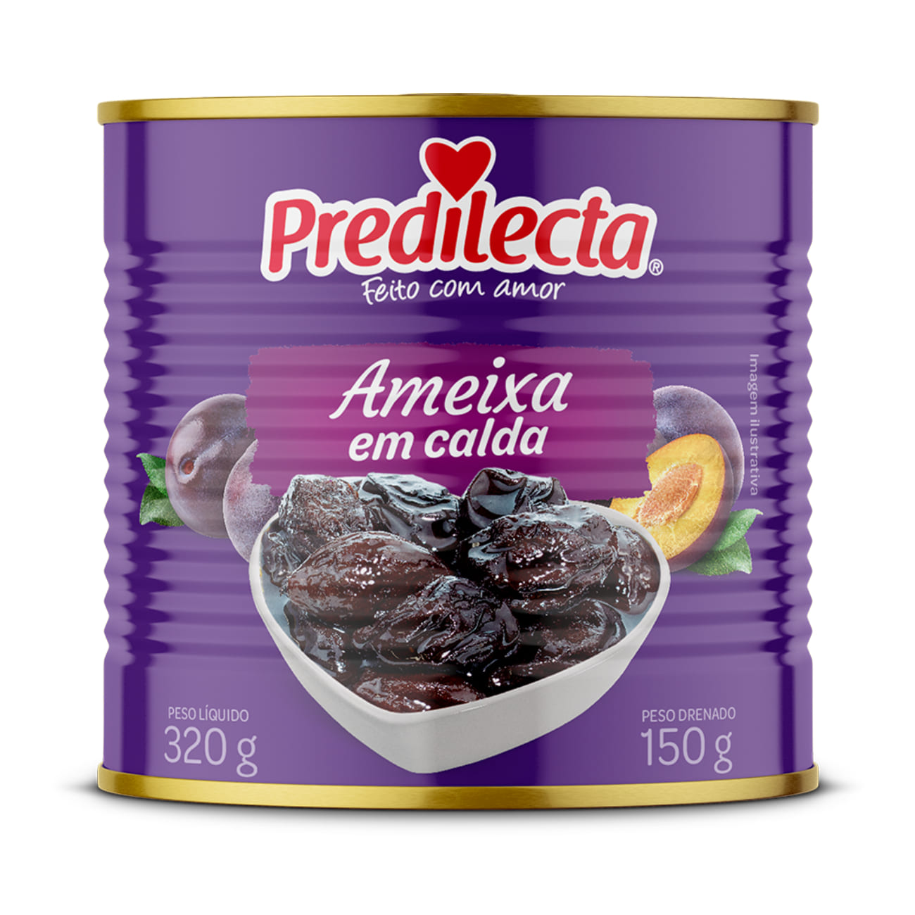 AMEIXA EM CALDA PREDILECTA LT 150G