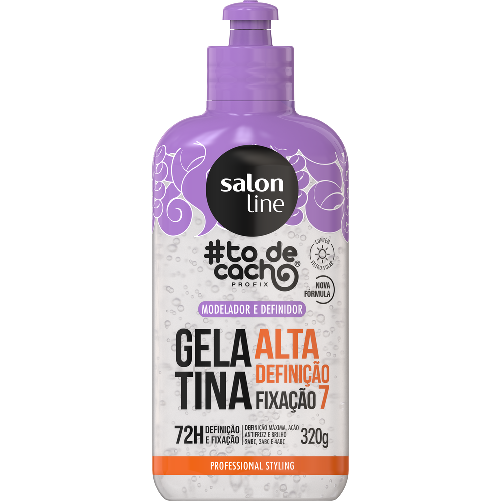 GELATINA SALON LINE TODECACHO 320ML ALTA DEFINICAO