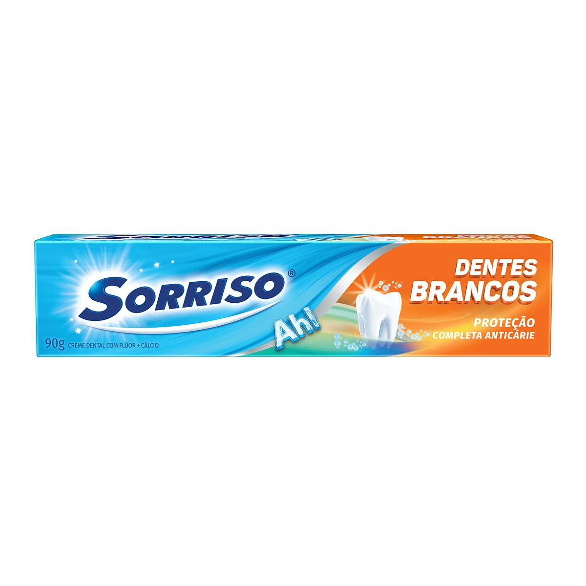 CREME DENTAL SORRISO DENTES BRANCOS 90G