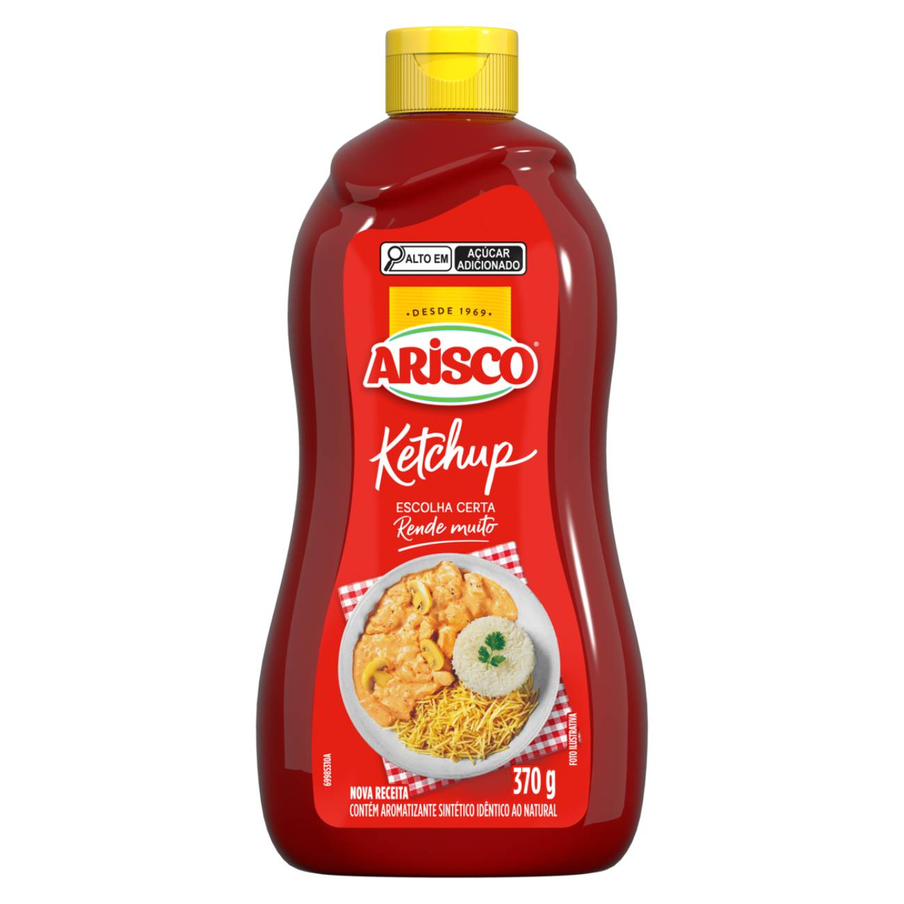 CATCHUP ARISCO PET 370G TRADICIONAL