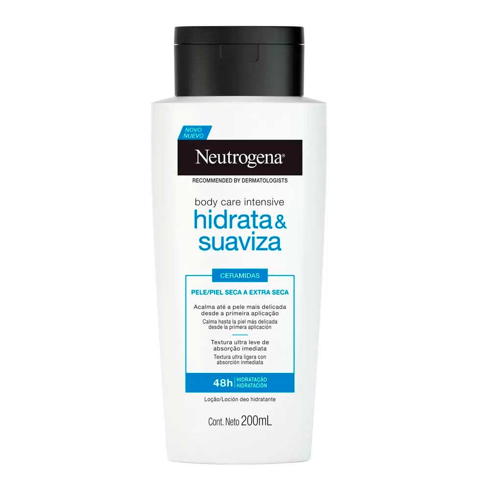 NEUTROGENA BODY CARE INTENSIVE 200ML HIDRATA E SUAVIZA