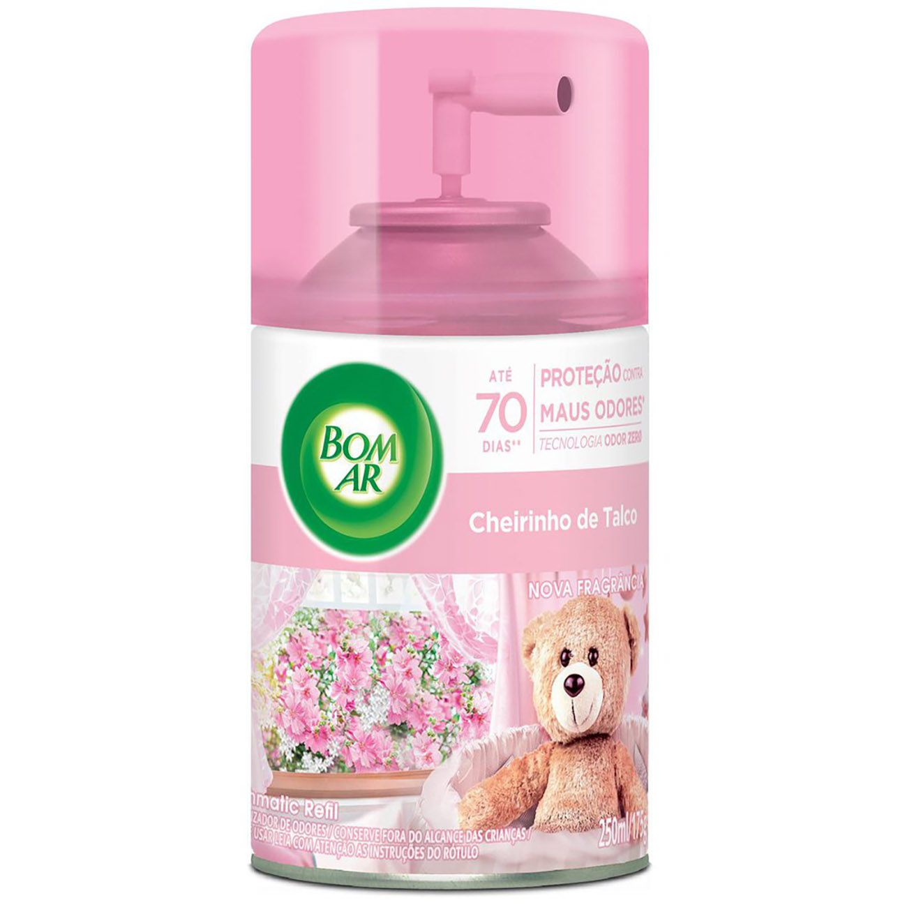 PUR BOM AR FRESH MATIC 250ML REF CHEIRINHO DE TALCO